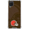 NFL Cleveland Browns Double Vision Galaxy A12 Clear Case
