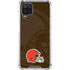 NFL Cleveland Browns Double Vision Galaxy A12 Clear Case