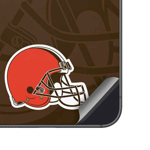 NFL Cleveland Browns Double Vision Galaxy A14 5G Skin