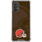 NFL Cleveland Browns Double Vision Galaxy A32 5G Clear Case