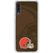 NFL Cleveland Browns Double Vision Galaxy A50 Clear Case