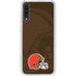 NFL Cleveland Browns Double Vision Galaxy A50 Clear Case