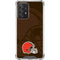 NFL Cleveland Browns Double Vision Galaxy A52 5G Clear Case