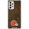 NFL Cleveland Browns Double Vision Galaxy A53 5G Clear Case