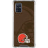 NFL Cleveland Browns Double Vision Galaxy A71 5G Clear Case