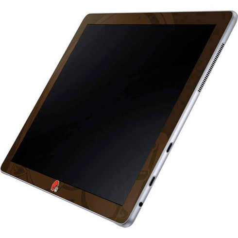 NFL Cleveland Browns Double Vision Galaxy Book 12in Skin