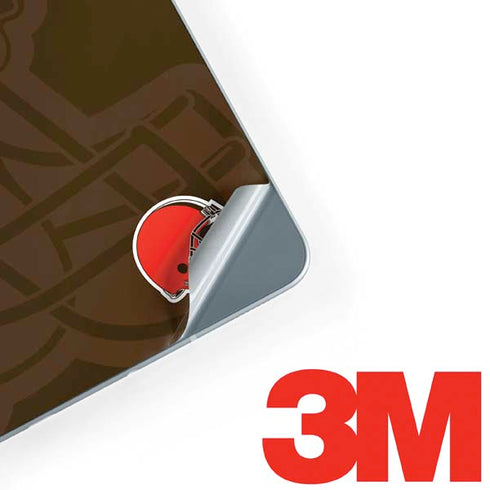 NFL Cleveland Browns Double Vision Galaxy Book 12in Skin