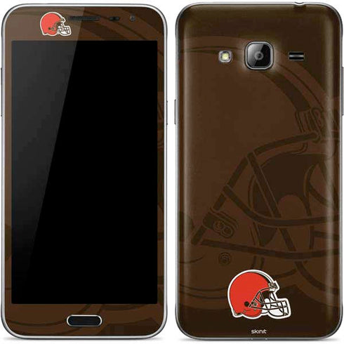 NFL Cleveland Browns Double Vision Galaxy J3 Skin