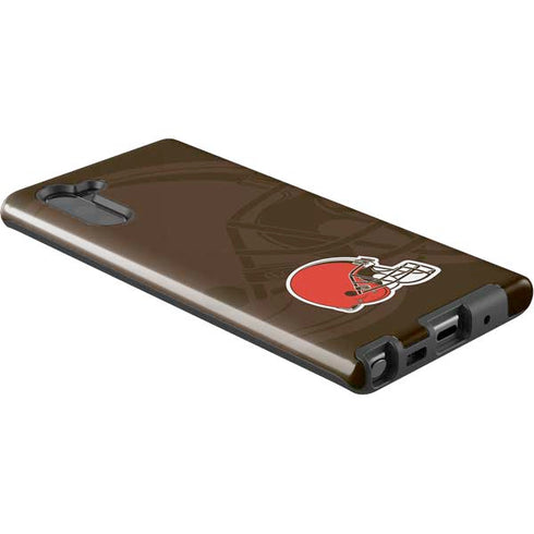 NFL Cleveland Browns Double Vision Galaxy Note 10 Pro Case