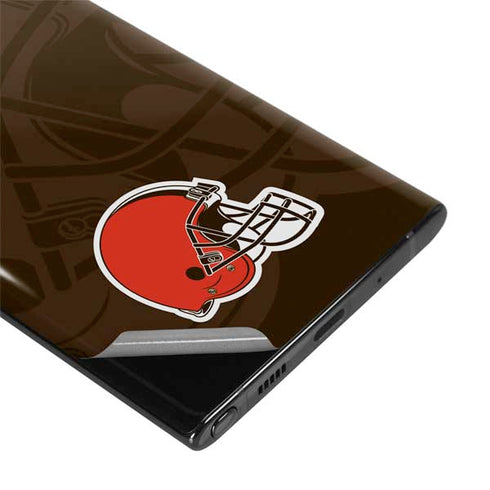 NFL Cleveland Browns Double Vision Galaxy Note 10 Skin