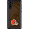 NFL Cleveland Browns Double Vision Galaxy Note 10 Waterproof Case
