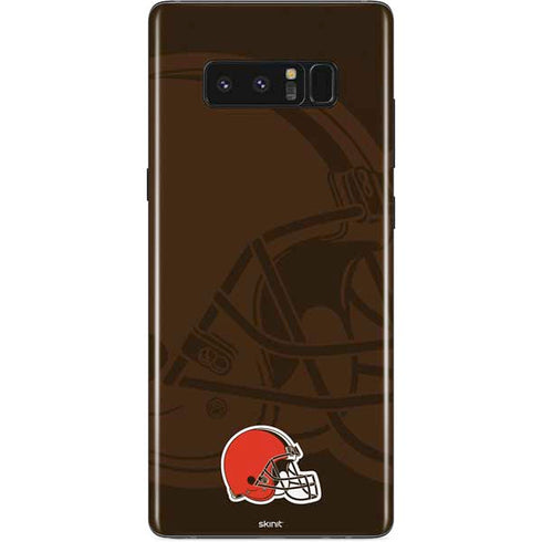 NFL Cleveland Browns Double Vision Galaxy Note 8 Skin
