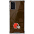 NFL Cleveland Browns Double Vision Galaxy Note20 5G Clear Case