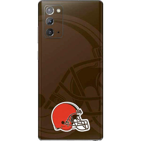NFL Cleveland Browns Double Vision Galaxy Note20 5G Skin