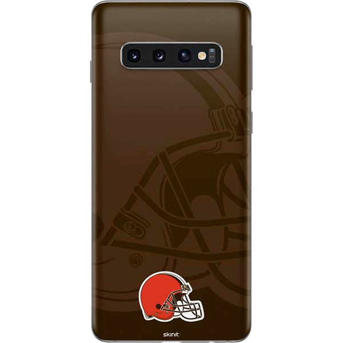 NFL Cleveland Browns Double Vision Galaxy S10 Skin