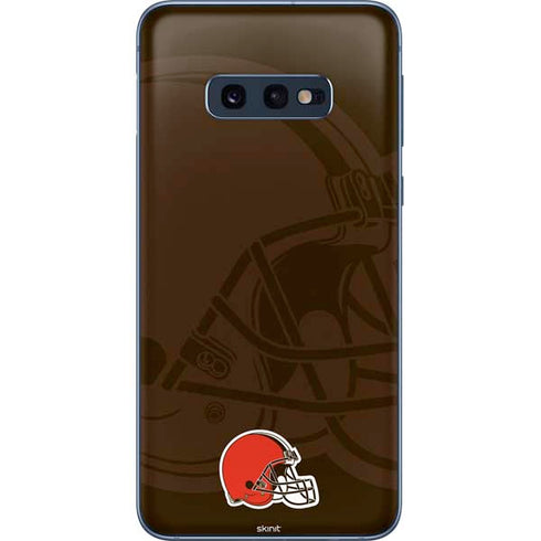 NFL Cleveland Browns Double Vision Galaxy S10e Skin