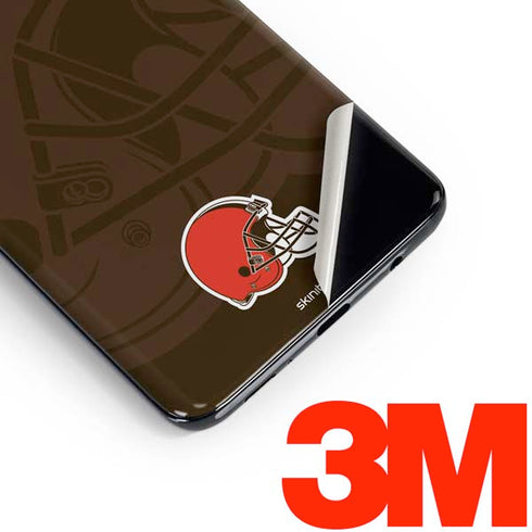 NFL Cleveland Browns Double Vision Galaxy S10e Skin