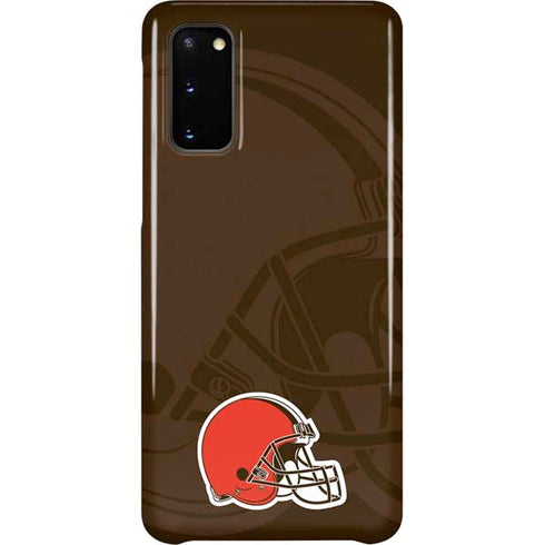 NFL Cleveland Browns Double Vision Galaxy S20 Lite Case