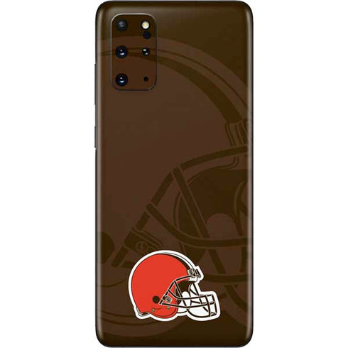 NFL Cleveland Browns Double Vision Galaxy S20 Plus Skin
