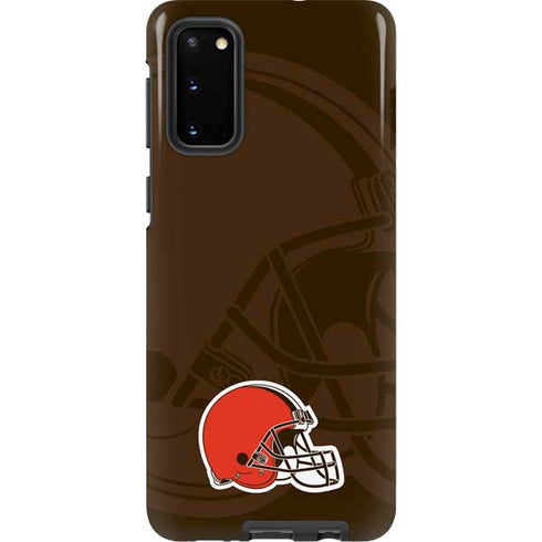 NFL Cleveland Browns Double Vision Galaxy S20 Pro Case