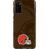 NFL Cleveland Browns Double Vision Galaxy S20 Pro Case
