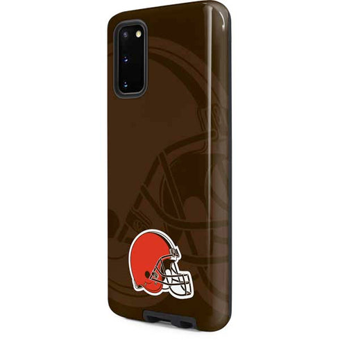 NFL Cleveland Browns Double Vision Galaxy S20 Pro Case