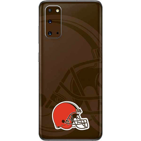 NFL Cleveland Browns Double Vision Galaxy S20 Skin