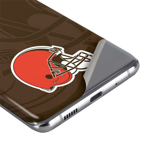 NFL Cleveland Browns Double Vision Galaxy S20 Skin
