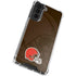 NFL Cleveland Browns Double Vision Galaxy S21 FE Clear Case