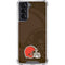 NFL Cleveland Browns Double Vision Galaxy S22 Clear Case
