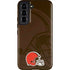 NFL Cleveland Browns Double Vision Galaxy S22 Pro Case