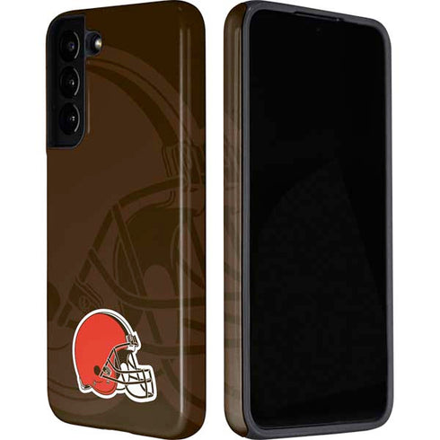 NFL Cleveland Browns Double Vision Galaxy S22 Pro Case