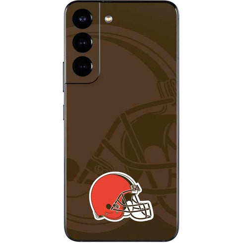 NFL Cleveland Browns Double Vision Galaxy S22 Skin