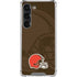 NFL Cleveland Browns Double Vision Galaxy S23 Clear Case
