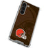 NFL Cleveland Browns Double Vision Galaxy S23 Clear Case