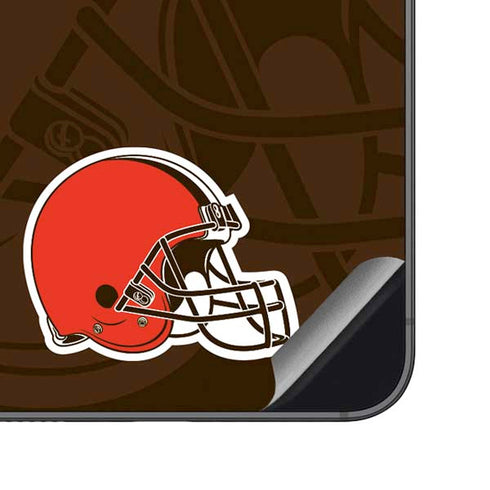 NFL Cleveland Browns Double Vision Galaxy S23 FE Skin