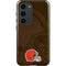 NFL Cleveland Browns Double Vision Galaxy S23 Pro Case