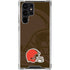 NFL Cleveland Browns Double Vision Galaxy S24 Ultra Clear Case