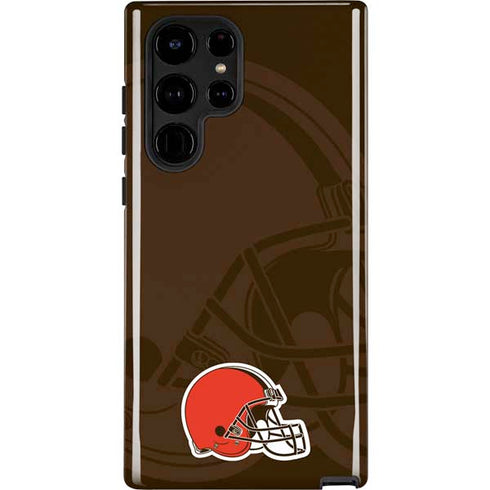 NFL Cleveland Browns Double Vision Galaxy S24 Ultra Impact Case