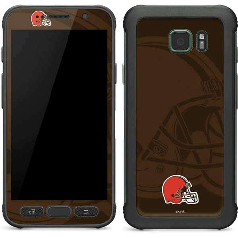 NFL Cleveland Browns Double Vision Galaxy S7 Active Skin