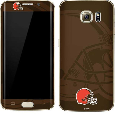 NFL Cleveland Browns Double Vision Galaxy S7 Edge Skin