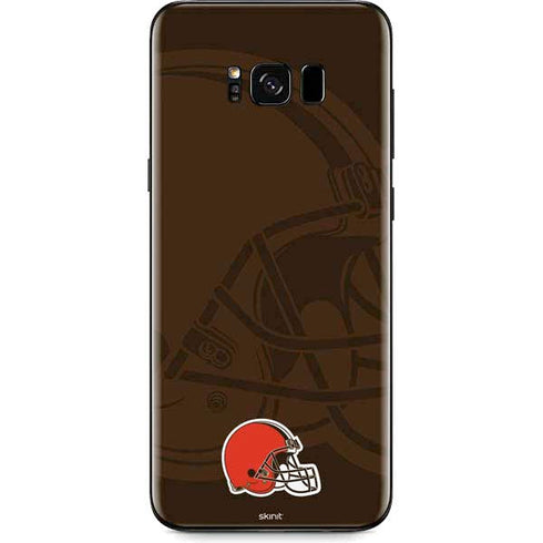 NFL Cleveland Browns Double Vision Galaxy S8 Plus Skin