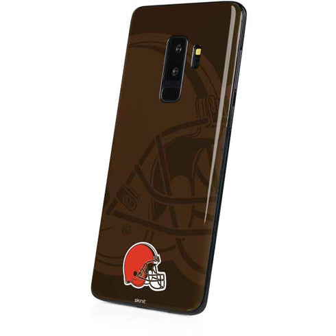 NFL Cleveland Browns Double Vision Galaxy S9 Plus Skin