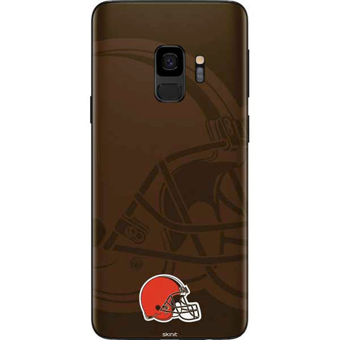 NFL Cleveland Browns Double Vision Galaxy S9 Skin