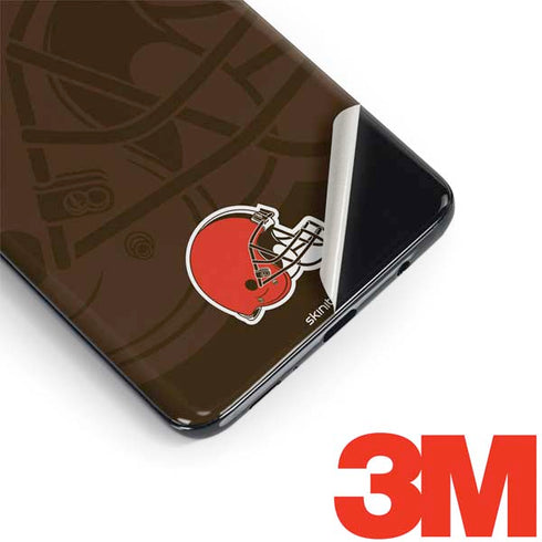 NFL Cleveland Browns Double Vision Galaxy S9 Skin