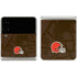 NFL Cleveland Browns Double Vision Galaxy Z Flip3 5G Skin