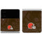 NFL Cleveland Browns Double Vision Galaxy Z Flip4 5G Skin
