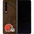 NFL Cleveland Browns Double Vision Galaxy Z Fold4 5G Skin