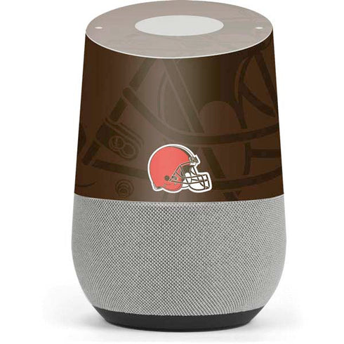 NFL Cleveland Browns Double Vision Google Home Skin