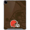 NFL Cleveland Browns Double Vision iPad Pro 12.9in (2020) Clear Case